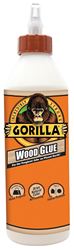 Gorilla 6205001 Wood Glue, Light Tan, 18 oz Bottle