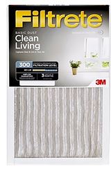 Filtrete 300DC-6 Air Filter, 20 in L, 16 in W, 6 MERV, 300 MPR, Pack of 4