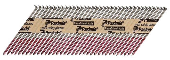 Paslode 650839 Framing Nail, 3-1/4 in L, Steel, Bright, Round Head, Smooth Shank, 2500/CT