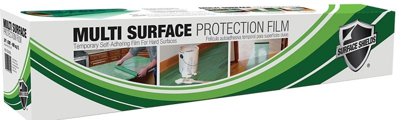 Surface Shields MU2450W Protection Film, 50 ft L, 24 in W, 3 mil Thick, Polyethylene, Green