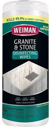 Weiman 94 Granite and Stone Disinfecting Wipes, Apple/Pear, Pack of 6