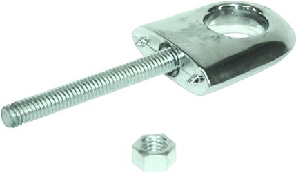 US Hardware M-038C Boweye Bolt, Zamak, Chrome