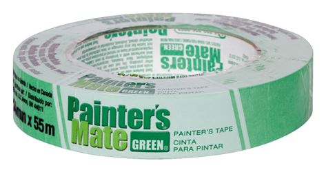 Painters Mate 671372 Painters Tape, 60 yd L, 0.94 in W, Green