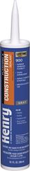 Henry 900 Series HE900104 Flashing and Construction Sealant, Gray, Liquid, 10.1 oz Cartridge