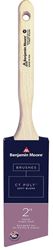 Benjamin Moore U62020-017 Paint Brush, Soft Brush, CT Polymer Bristle, Angle Sash Handle, 1/EA