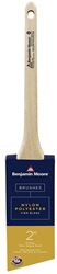 Benjamin Moore U61820-017 Paint Brush, Firm Brush, Nylon/Polyester Bristle, Thin Angle Sash Handle