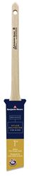 Benjamin Moore U61810-017 Paint Brush, Firm Brush, 2-3/16 in L Bristle, Nylon/Polyester Bristle, Thin Angle Sash Handle, 1/EA