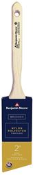 Benjamin Moore U61720-017 Paint Brush, Firm Brush, 2-11/16 in L Bristle, Nylon/Polyester Bristle, Angle Sash Handle