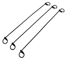 Acorn International BT175-1M/5M Bar Tie, 17 ga Wire, 5 in L, Steel
