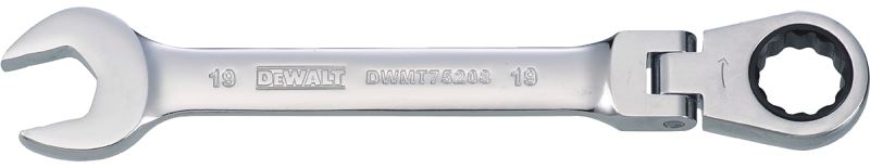 DeWALT DWMT75208OSP Combination Wrench, Metric, 19 mm Head, 8-15/32 in L