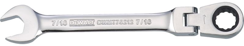 DeWALT DWMT75212OSP Combination Wrench, SAE, 7/16 in Head, 5-9/16 in L