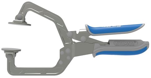 Kreg KHC3 Project Clamp, 3 in Max Opening Size, 3 in D Throat, Metal Body