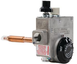 Camco USA Robert Shaw 110 Series 08421 Gas Control Valve, 1/2 in Connection, NPT x Inverted Flare