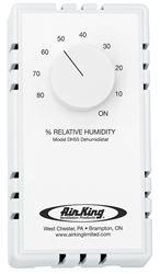 Air King DH55 Humidity Sensing Switch, White, For: Exhaust Fans