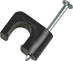 Gardner Bender PCC-1525 Cable Staple, 1/4 in W Crown, Polyethylene, 25/PK