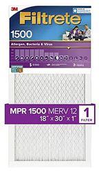 FILTER AIR 1500MPR 18X30X1IN, Pack of 4