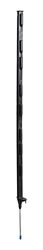 Zareba Fi-Shock A-48B Step-In Fence Post, 4 ft OAH, Polypropylene, Black