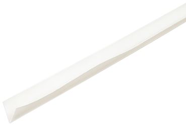 Frost King M13WH Weatherstrip, 7/8 in W, 17 ft L, Polypropylene, White