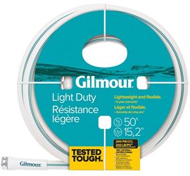Gilmour 884501-1001 Safe Hose, 1/2 in ID, 50 ft L, White