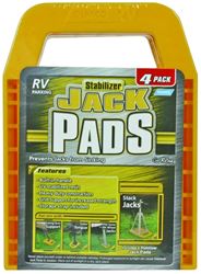 Camco 44595 Stabilizer Jack Pad, Resin, Yellow