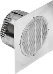 Lambro 141 Fan Eave Vent, Aluminum