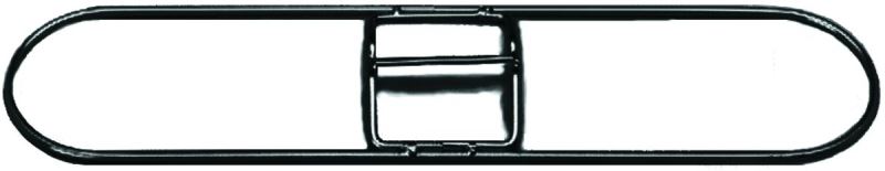 Continental Commercial Swivel Snap C702036 Dust Mop Frame, 36 in L, 5 in W, Metal, Black