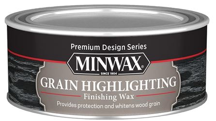 Minwax Design Series 405140000 Grain Highlighting Wax, Matte, Solid, 8 oz