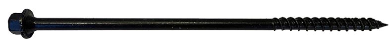 Acorn International TimberTite Series LTS-147610/47805 Screw, 1/4 in Thread, Hex Drive, Steel, Ceramic, 10 PK