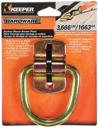 Keeper 04529 Anchor Point Wire Ring, Heavy-Duty, Steel