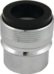 Plumb Pak PP800-3LF Faucet Aerator, 55/64-27 x 15/16-27, Brass, Chrome Plated