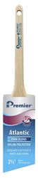 Premier Atlantic 17323 Paint Brush, 2-1/2 in W, 2-11/16 in L Bristle, Nylon/Polyester Bristle