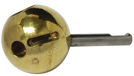 Plumb Pak PP808-72LF Replacement Faucet Ball, Brass, For: Delta Model 70 Faucets