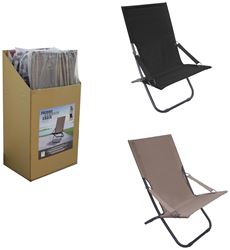 Seasonal Trends TA-702BKASST Hammock Chair, 73 cm (28.74 in) W, 60 cm (23.62 in) D, 91 cm (35.83 in) H, Tan Frame, Pack of 6