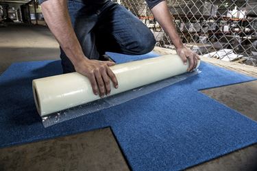 Surface Shields CARPET SHIELD CS36200 Carpet Protection, 200 ft L, 36 in W, Plastic, Clear