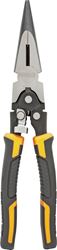 DeWALT DWHT70277 Nose Plier, 3/4 in Jaw Opening, Black/Yellow Handle, 1/2 in W Tip