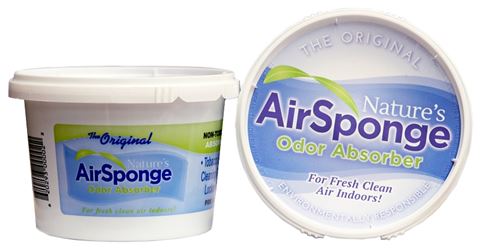 Natures AirSponge 101-2 Odor Absorber, 1 lb, 300 sq-ft Coverage Area