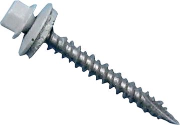 Acorn International SW-MW15W250 Screw, #9 Thread, High-Low, Twin Lead Thread, Hex Drive, Self-Tapping, Type 17 Point, 250/BAG