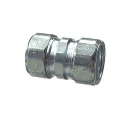 Halex 96362 Conduit Coupling, 3/4 in Compression, Steel