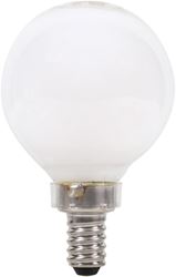Sylvania 40798 Natural LED Bulb, Decorative, G16.5 Lamp, 40 W Equivalent, E12 Lamp Base, Dimmable, Frosted