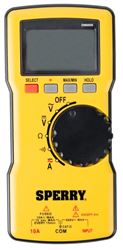 Sperry Instruments DM6800 Multimeter, 1999 Count Resolution, Digital, LCD Display