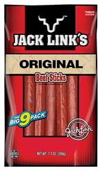 Jack Links 89219 Snack, Stick, Original, 7.2 oz, Pack of 12