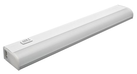 ETI 54196112 Under Cabinet Lighting, 120 V, 6 W, LED Lamp, 350 Lumens Lumens, 3000 K Color Temp