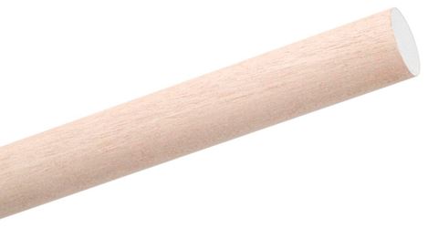 Waddell 6608UB Dowel Rod, 1/2 in Dia, 36 in L, Birchwood, Pack of 20