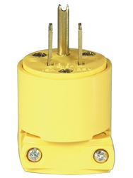 Eaton Wiring Devices BP4867 Electrical Plug, 2 -Pole, 15 A, 125 V, NEMA: NEMA 5-15, Yellow