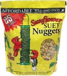 C&S Nuggets CS06110 Bird Food, High-Energy, Sunflower Flavor, 27 oz Bag