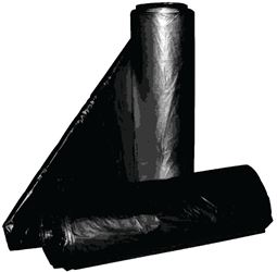 ALUF Plastics RCT-60 Royal Crown Top Liner, 38 x 58 in, 55 to 60 gal, Metalocene Blend, Black