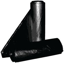 ALUF Plastics RL Series RL-2423H Can Liner, 7 to 10 gal, Repro Blend, Black