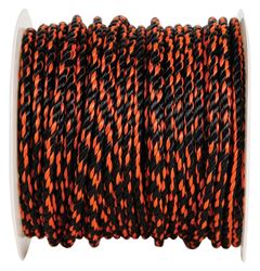 Koch 5031245 Rope, 3/8 in Dia, 400 ft L, 3/8 in, 244 lb Working Load, Polypropylene, Black/Orange