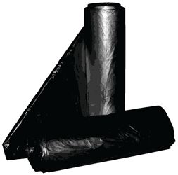 ALUF Plastics RCT-30X Can Liner, 30 gal, Metalocene Blend, Black