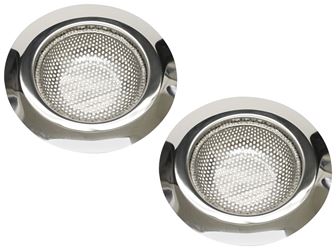 Keeney K820-33 Sink Strainer, Stainless Steel, For: 4-1/2 in Dia Large Kitchen Sink Drain